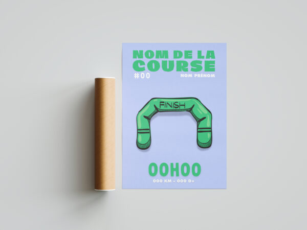 Affiche finisher sport